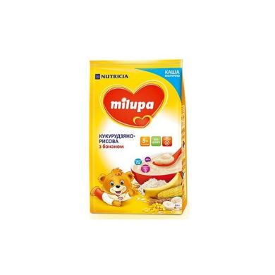 Каша Мілупа рисова з бананом для дітей від 5-ти місяців 5900852930027