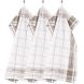 Набор кухонных полотенец UTENSILS, 50x70см, (3шт), тауп Tiseco 9583TAUPE-SET3