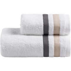 Набор полотенец ANTIGUA (60*110см, 40*60см)GRISAGLIA Белый Biancoperla