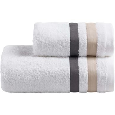 Набор полотенец ANTIGUA (60*110см, 40*60см)GRISAGLIA Белый Biancoperla