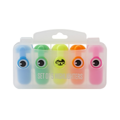 Набір з 5 Міні-маркерів Tinc Set of 5 Mini Highlighters X5HLTRMU