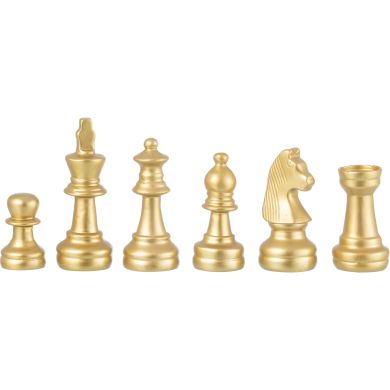 Настольная игра ШАХМАТЬ goldMIX (60,5x60,5x15см) J-LINE 60272