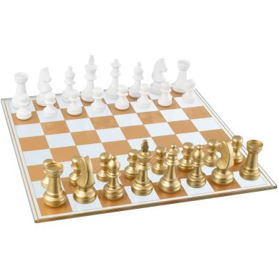 Настольная игра ШАХМАТЬ goldMIX (60,5x60,5x15см) J-LINE 60272