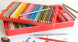 Олівці кольорові Faber-Castell 48 кольорів CLASSIC в металевій коробці + аксесуари 26174
