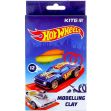 Пластилін восковий, 12 кольорів, 200 г. Hot Wheels Kite HW21-086