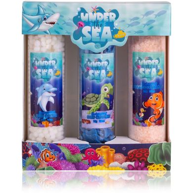 Подарочный набор UNDER THE SEA (соль для ванны 50г, бомба для ванны 30г, конфетти для ванны 10г) ACCENTRA 4015953675119