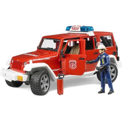 Пожарна техніка Bruder Wrangler Unlimited Rubicon + фігурка пожежника 02528