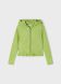 Пуловер для девочки длинный рукав с капюшоном 6E, р.98 Зеленый Mayoral 3355
