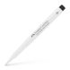Ручка-пензлик капілярна Faber-Castell Pitt Artist Pen Brush №101 білий 28941