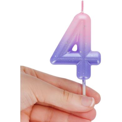 Свеча для торта Happy Birthday Candle розовая &mdash; 4 Legami CNU0005