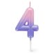 Свеча для торта Happy Birthday Candle розовая &mdash; 4 Legami CNU0005