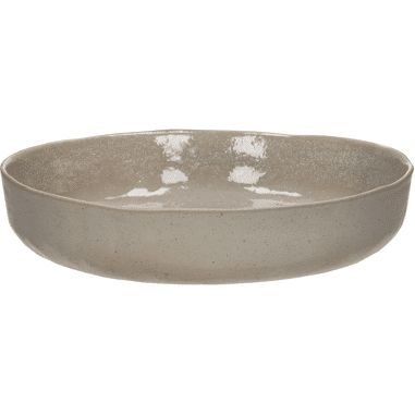 Тарілка, кераміка, 20,5 x 5 см, колір sea shell POMAX 39770-SHE-46