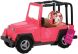 Транспорт для ляльок Our Generation Рожевий джип з чорною рамкою BD37277Z