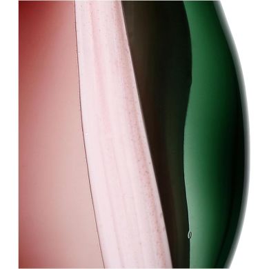 Ваза скляна SULLATELA рожева М 20x12x30.5H Rituali Domestici U30738109P00