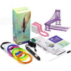 3D-ручка 3Doodler Flow для проф. использование СИНЯЯ 8 стержней, аксессуары FLOW-INTL