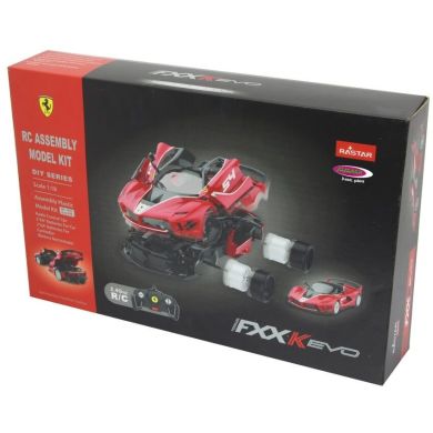 Автомобиль-конструктор на Ferrari FXX K Evo 1:18 красный 2,4 ГГц Rastar Jamara 403115
