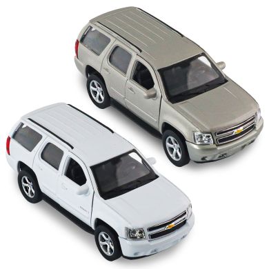 Автомодель CHEVROLET TAHOE 2008 (белый, серый) 250382W