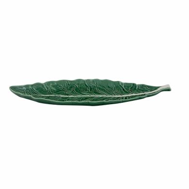Блюдо узкое Cabbage зеленый, вел. Bordallo Pinheiro 65000690
