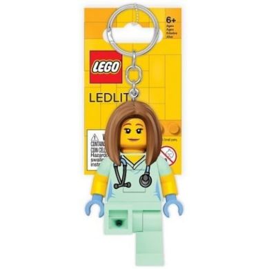 Брелок для ключей LED light NURSE LEGO 4006036-LGL-KE156