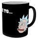 Чашка хамелеон RICK AND MORTY Get Schwifty (Рік і Морті) 320 мл MGH0063