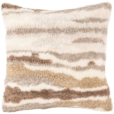 Декоративная подушка CALACATTA, 45x45 см, коричневый, белый и серый Tiseco 3498