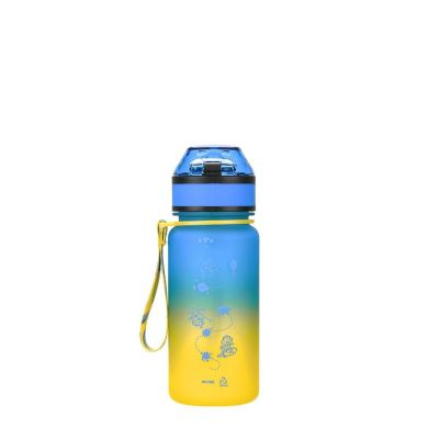 Дитяча пляшка для води Littlebig жовто-блакитна 3020, Блакитний