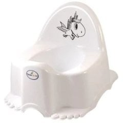 Горшок ЕСО Единорог с музыкой Белый TEGA PO-055-103