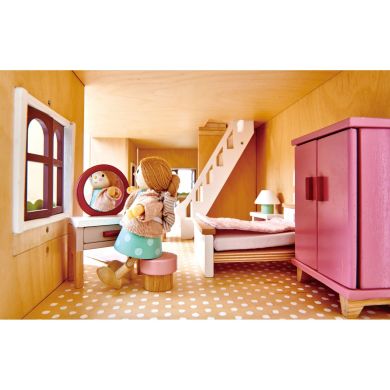 Игрушка из дерева Кукольный Дом Спальня Мебель Tender Leaf Toys TL8152