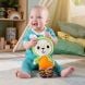 Игрушка Зайка-обнимашка с прорезывателем Fisher-Price JLB87