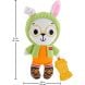 Игрушка Зайка-обнимашка с прорезывателем Fisher-Price JLB87
