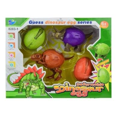 Іграшковий набір Динозаври-трансформери 4 шт, 8283-1