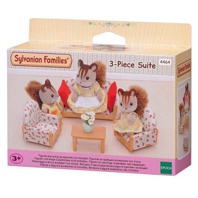 Игровой набор Sylvanian Families Мягкая мебель для гостиной 4464