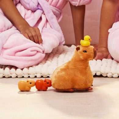 Інтерактивний ігровий набір PETS ALIVE серії Mama & Baby Surprise S1 МАМА КАПІБАРА З СЮРПРИЗОМ 9574