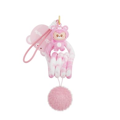 Коллекционная фигурка с кольцом Tangle x diudiu baby Abebe Bear (blind box) HWTANGLEDDP01