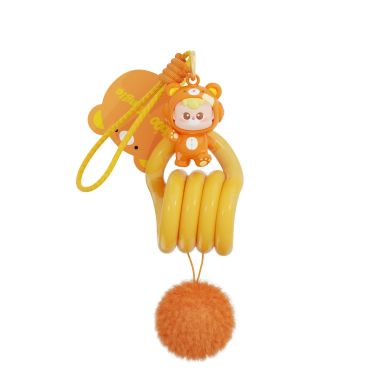 Коллекционная фигурка с кольцом Tangle x diudiu baby Abebe Bear (blind box) HWTANGLEDDP01