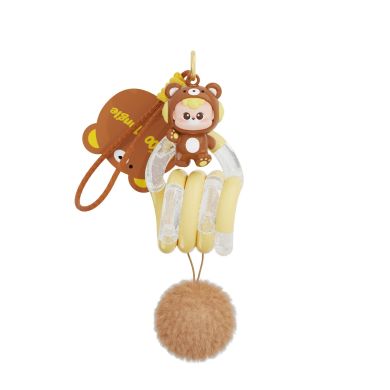 Коллекционная фигурка с кольцом Tangle x diudiu baby Abebe Bear (blind box) HWTANGLEDDP01