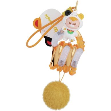 Коллекционная фигурка с кольцом Tangle x diudiu baby Abebe Bear (blind box) HWTANGLEDDP01