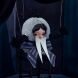 Коллекционная мягкая игрушка SKULLPANDA Wednesday (Серия Nevermore Academy Uniform), арт. SWNA-01 POP MART SWNA-01