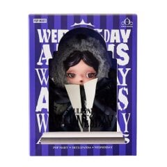 Коллекционная мягкая игрушка SKULLPANDA Wednesday (Серия Nevermore Academy Uniform), арт. SWNA-01 POP MART SWNA-01