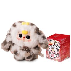 Коллекционная мягкая игрушка с кольцом POP TOP Cureplaneta серии Baby Three - КОТИКИ И ПЕСИКИ (в дисп CRP2601