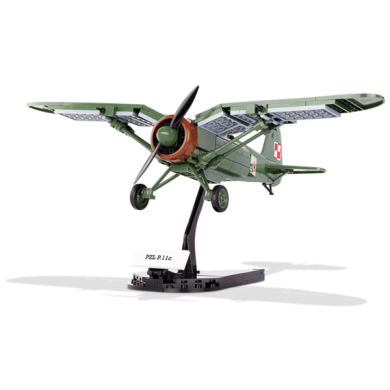 Конструктор COBI Вторая Мировая Война Самолет PZL P11C, 245 деталей COBI-5516