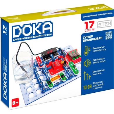 Конструктор электронный DOKA СУПЕРИЗМЕРИТЕЛЬ D70712