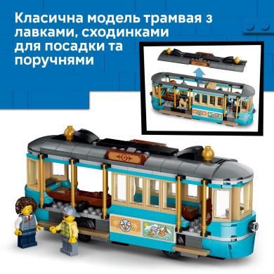 Конструктор Классический трамвай для пляжа Lego City 60506