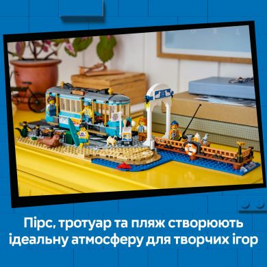 Конструктор Классический трамвай для пляжа Lego City 60506