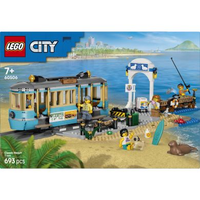 Конструктор Классический трамвай для пляжа Lego City 60506