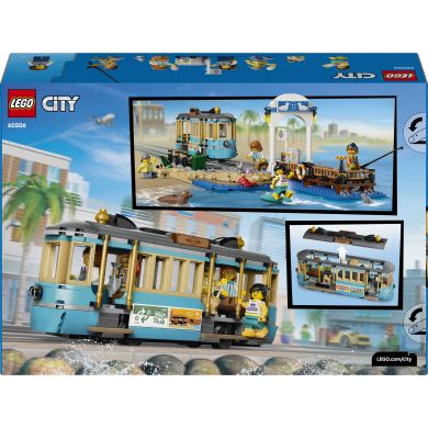 Конструктор Классический трамвай для пляжа Lego City 60506