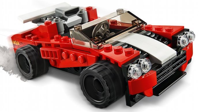Конструктор LEGO Creator Спортивний автомобіль, 134 деталі 31100