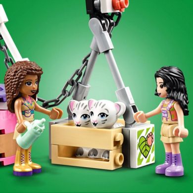 Конструктор LEGO Friends Джунглі: порятунок тигра на повітряній кулі 302 деталі 41423