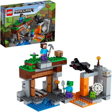 Конструктор LEGO Minecraft Заброшенная шахта 248 деталей 21166