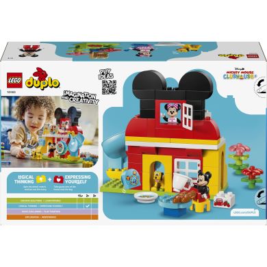 Конструктор Микки Маус: Клубный дом из Минни и Плуто LEGO DUPLO 10465